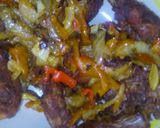 A picture of step 3 of Peppered chicken.