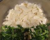 Spring(green) onion with potato recipe step 1 photo