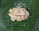 Foto langkah ke 4 dari resep Nagasari labu kuning pisang.