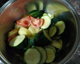 Foto del paso 1 de la receta: Crema de calabacín con manzana