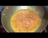 A picture of step 3 of Masala malai Kadai paneer.