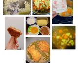 A picture of step 4 of Japanese Curry Katsu (Pork Cutlet Curry Rice).