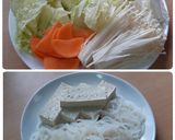 รูปขั้นตอนการทำที่ 2 ของ Sukiyaki แบบง่ายๆ (すき焼き)