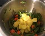 Foto del paso 3 de la receta Puré de zanahorias con judías verdes con la Monsieur cuisine