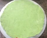 A picture of step 3 of Palak veg Roll.