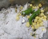 A picture of step 1 of Coconut chutney with Dosa.