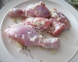 Foto del paso 1 de la receta: Pollo con Papas y Espinaca