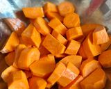 Une image de l'étape 1 de 🌱 Salade végétarienne à la patate douce rôtie et tofu fumé.