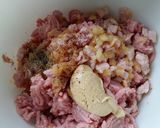 A picture of step 5 of Vickys Pork & Pickle Meatloaf, GF DF EF SF NF.