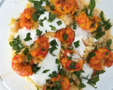 Foto del paso 6 de la receta: Couscous con gambas fritas