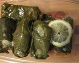 Töltött szőlőlevél- γεμιστά φύλλα σταφυλιών recept fázis 3 fotója