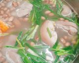 Hình bước làm 1 của món Giò heo hầm củ sen đậu phộng