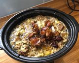 A picture of step 11 of Slow cooked lamb tagine.
