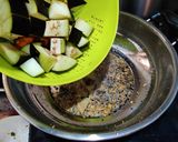 A picture of step 2 of Mixed vegetable curry with Lilva beans (Ghato tarkari no onion no garlic recipe).