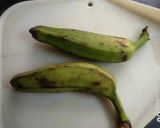 A picture of step 1 of Raw Banana Dry Curry Recipe.
