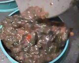 Foto del paso 2 de la receta: Hojas de remolacha ¿ hamburguesa o tortilla? receta familiar