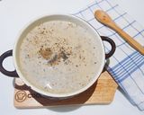 รูปขั้นตอนการทำที่ 5 ของ ซุปเห็ดแชมปิญอง Mushroom Cream Soup