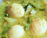 Foto langkah ke 3 dari resep Gulai telur mix labu siam dan kacang panjang.