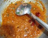 A picture of step 3 of Aloo chana masala.