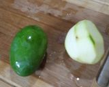 A picture of step 1 of Khatta meetha,keri ka achaar.