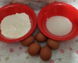 Foto langkah ke 1 dari resep Bolu Jadul/Cake Potong.