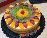 Foto langkah ke 5 dari resep Puding buah rasa mangga.