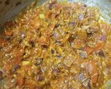 A picture of step 4 of Masala puri chat.