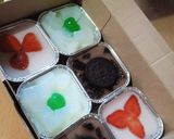Foto langkah ke 3 dari resep Puding Hampers.