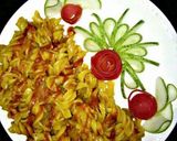 A picture of step 11 of Indian style veggies Pasta.