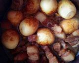 Hình bước làm 5 của món Thịt kho trứng