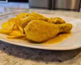 Foto del paso 9 de la receta: Jamoncitos de pollo en salsa de almendras