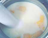 A picture of step 2 of Milky Mango.