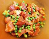Foto del paso 3 de la receta: Panades de Carne con Sobrasada y Guisantes
