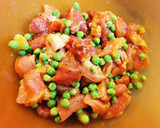 Foto del paso 3 de la receta: Panades de Carne con Sobrasada y Guisantes