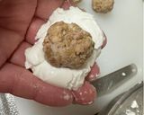 A picture of step 5 of Meatball Mochi.