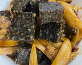 藍藍的-麻油血糕的食譜步驟1照片