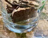 A picture of step 1 of Dalgona Coffee with Oreo Cookies!.