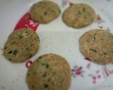 A picture of step 7 of Chicken Resha kabab.