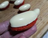 Foto del paso 15 de la receta Mini bizcochitos Red Velvet con cobertura de chocolate blanco (sin gluten)