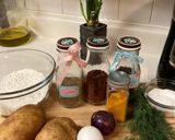 A picture of step 1 of Kenyan Potatoes Fritters/Bhajiya.