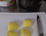 Foto del paso 3 de la receta: Puré de papa con cebolla de verdeo casera