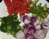 A picture of step 6 of Chicken Jalfrezi.