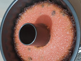 Flan de piña con frutas secas