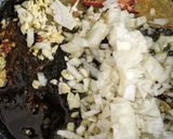 A picture of step 5 of Prawn Zafrani.