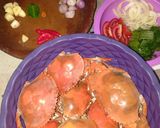 Foto langkah ke 1 dari resep Kepiting asam manis.