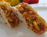 Foto del passaggio 10 della ricetta Tacos con perico criollo