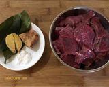 Foto langkah ke 1 dari resep Dendeng Ragi (Serundeng Daging) khas Jawa Timur.