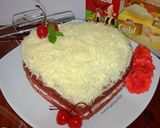 Foto langkah ke 8 dari resep Bolu red velvet ekonomis.