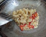 Foto langkah ke 2 dari resep Tumis Sayur Sawi dan Wortel.
