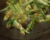 A picture of step 2 of Kurkuri lady finger.